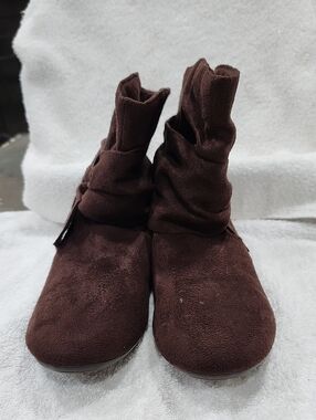 Rampage BECKETT Faux Suede Ankle Boots With a Stylish Bow Design